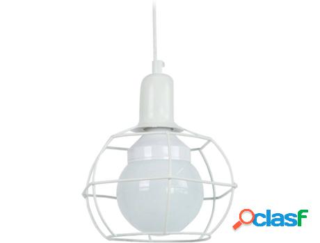 Lámpara de Suspensión TOSEL Hex.Globe Blanca