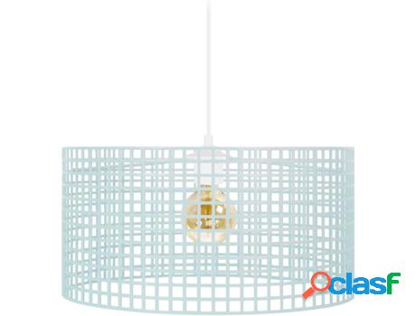 Lámpara de Suspensión TOSEL Liseron 45 cm (Azul - E27 -
