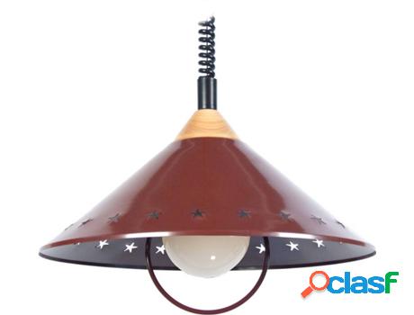 Lámpara de Suspensión TOSEL M&B Etoile (Marrón - E27 -