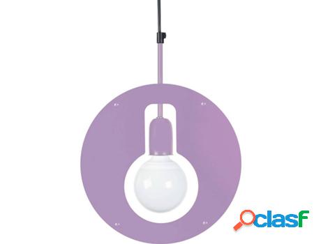 Lámpara de Suspensión TOSEL Moss (Morado Malva - E27 -