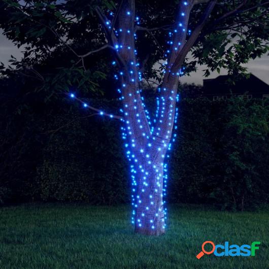 Luces de hadas solares 5 uds 5x200 LED azul