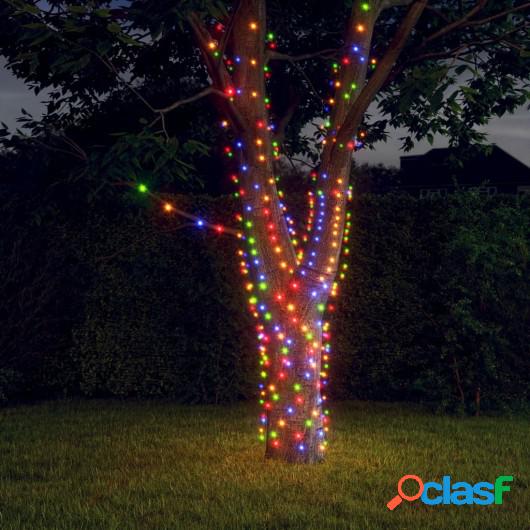 Luces de hadas solares 5 uds 5x200 LED colorido
