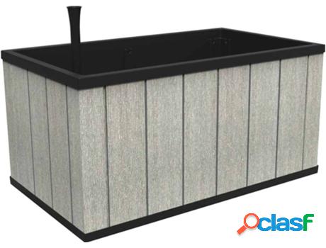 Maceta KETER (Gris - Polipropileno - 99x58x50 cm)