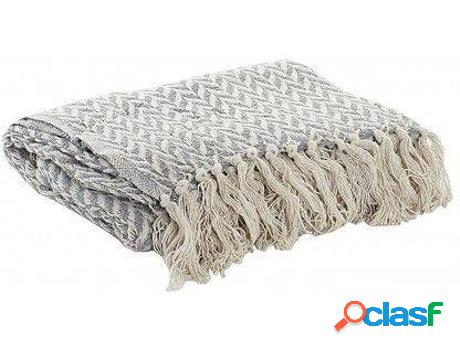 Mantas HOGAR Y MÁS Plaid De Algodón Caspian (130x170x0,5 -