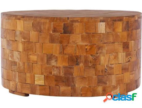 Mesa VIDAXL 288811 Castaño (Madera - 60 x 35 cm)