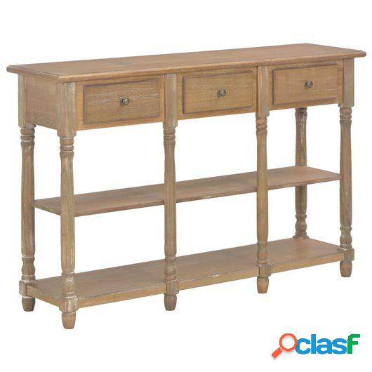 Mesa consola de MDF 120x30x76 cm