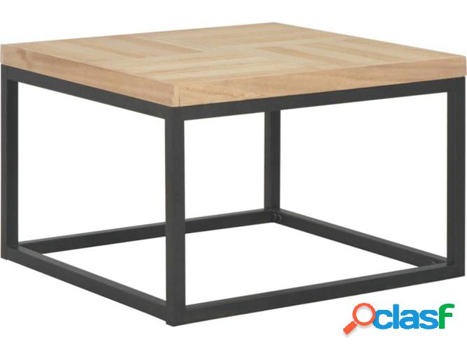 Mesa de Centro ART PLANET Madera Maciza (50x50x33,5cm)