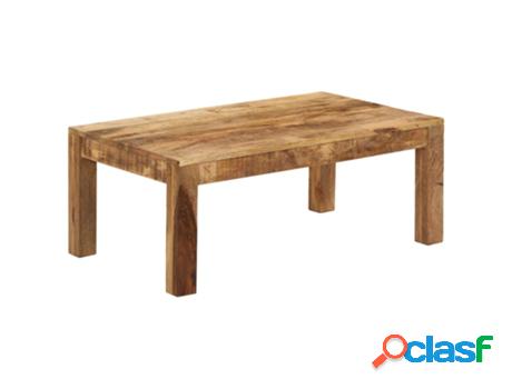 Mesa de Centro VIDAXL Marrón (Madera - 100 x 60 x 40 cm)