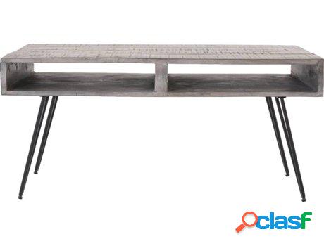 Mesa de Centro WOMO-DESIGN Malmö Madera Gris, Negro (100 x