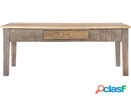 Mesa de Centro WOMO-DESIGN Sao Paulo Madera Marrón (117 x