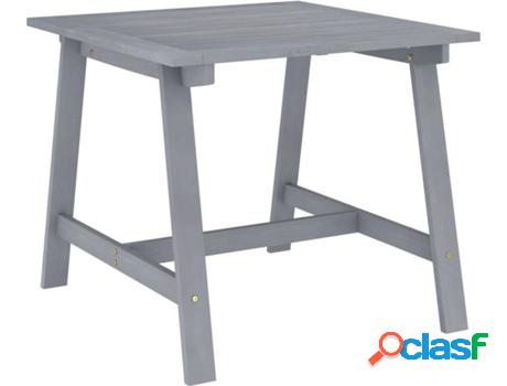 Mesa de Jardín VIDAXL (88x88x74 cm - Madera)