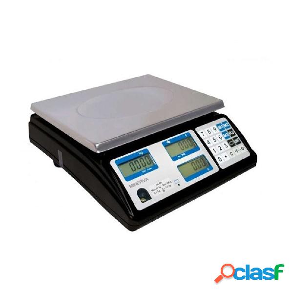 Minerva 56ppi-6 balanza solo peso. 6kg. zona canarias