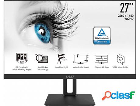 Monitor MSI MP271QP (27&apos;&apos; - Quad HD - LED)