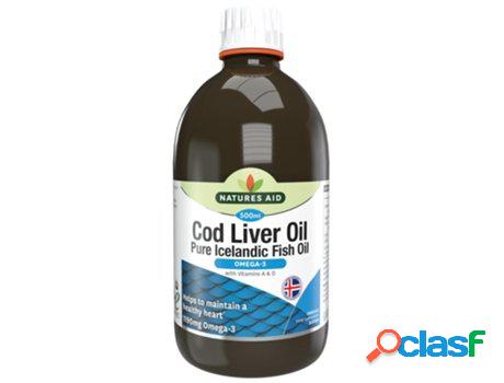 Natures Aid Cod Liver Oil Liquid (with Vitamin A & D) 500ml