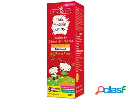 Natures Aid Multi Vitamin Drops for Infants & Children