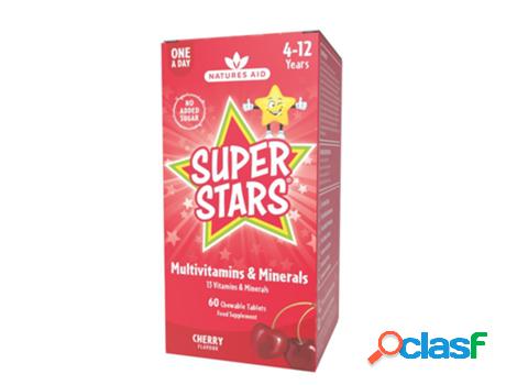 Natures Aid Super Stars Multivitamins & Minerals 4-12 Years