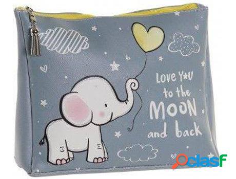 Neceser HOGAR Y MÁS Viaje Infantil Con Diseño De Elefante