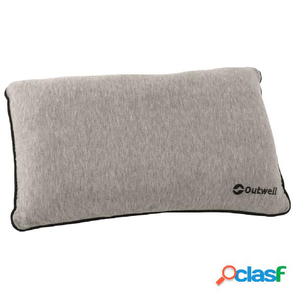 Outwell Almohada 42x26x6 cm de espuma viscoelástica gris