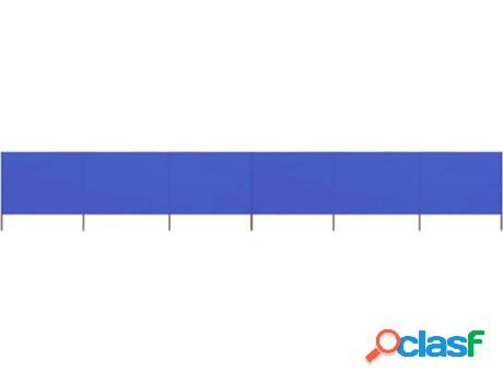 Paravientos VIDAXL (Azul - Tela - 800x120 cm)