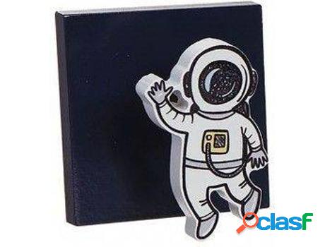 Perchero Pared HOGAR Y MÁS Astronauta (8 x 4.5 x 8 cm-