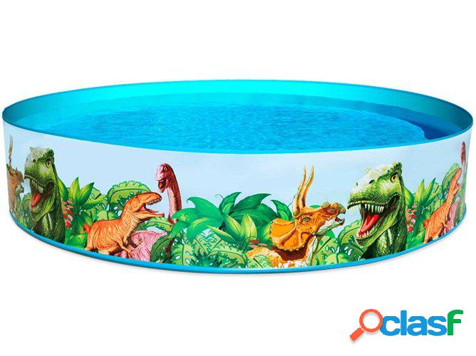 Piscina Hinchable BESTWAY Dinosaurios Azul (244x46cm)