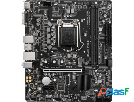 Placa Base MSI B560MPRO-E (Socket LGA 1200 - Intel B560 -