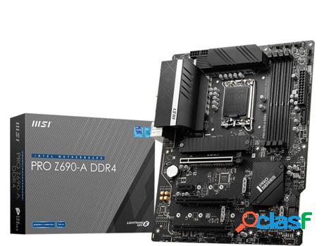 Placa Base MSI PRO Z690-A DDR4 (Socket LGA 1700 - Intel Z690