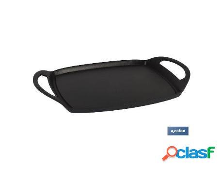 Plancha grill bandeja inducción 280x220 mm
