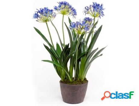 Planta Artificial EMERALD Agapanto (Azul - 75 cm)