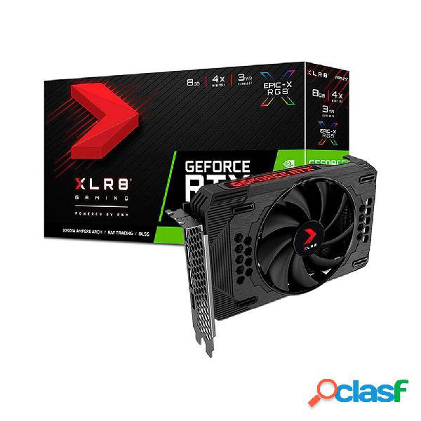 Pny rtx 3050 xlr8 gaming revel epic-x rgb 8gb gddr6