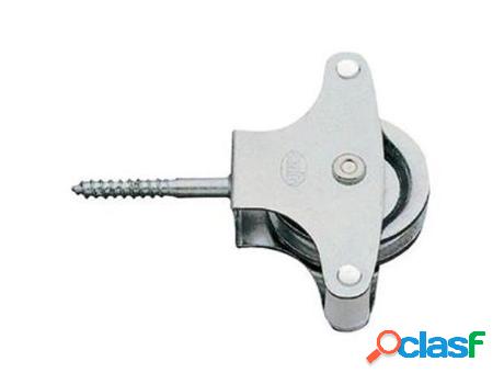 Polea tendedero c/tirafondo n4 metal blister 2