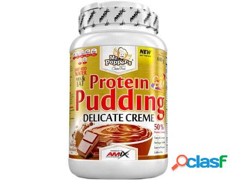Proteína AMIX Pudding Cream Mr Poppers (600 Gr - Chocolate)