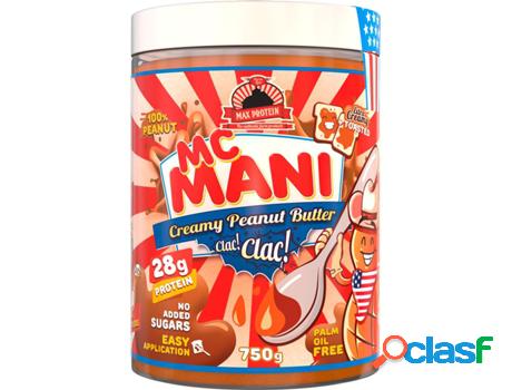 Proteína MAX PROTEIN Mc Mani Clac Clac Peanut Butter Crema