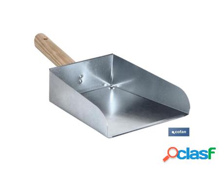 Recogedor metalico mango madera modelo river caja 6 unid.
