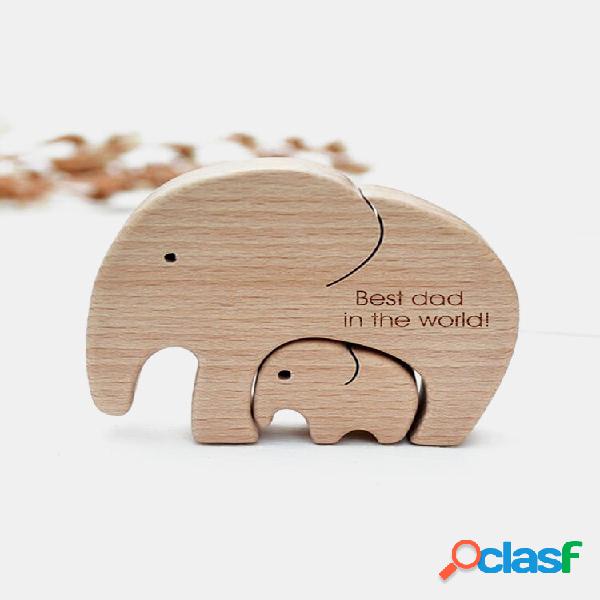 Regalos conmemorativos Día de la madre del padre Letras de