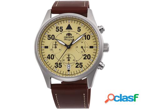 Reloj ORIENT Hombre (Piel - Marrón)