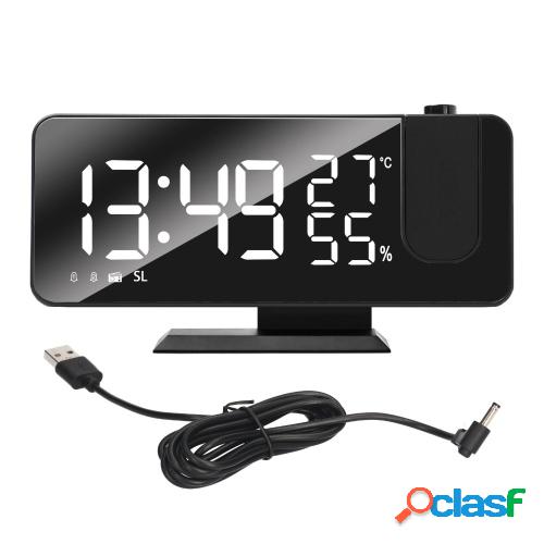 Reloj despertador de proyección digital Reloj despertador