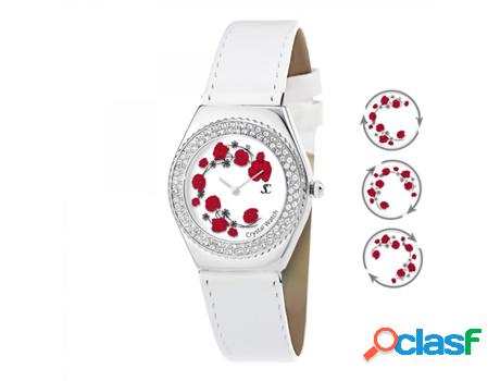 Relojes SC_CRYSTAL Mujer (Latón - Blanco)