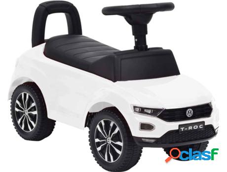 Ride-On VIDAXL Volkswagen T-Roc blanco (Edad Mínima: 12