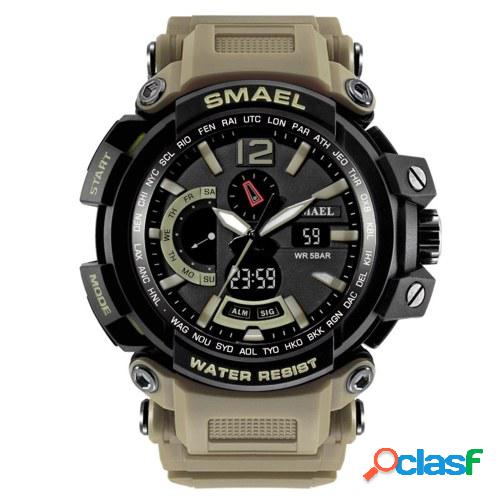 SMAEL 1702 Fashionable Men Quartz Digital Wristwatch