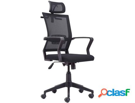 Silla de Escritorio Operativa ABECEDARIO Winner Negro (64 x