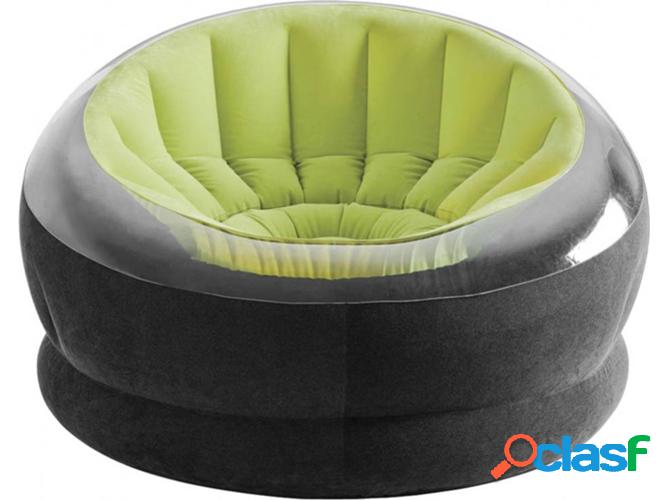Sillón Hinchable INTEX Verde (112x109x69cm)