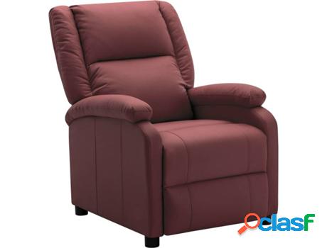 Sillón VIDAXL 322440 (71 x 98 x 95 cm - Cuero artificial -