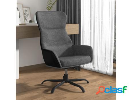 Sillón VIDAXL de relax Gris (Tela - 70 x 77 x 94 cm)