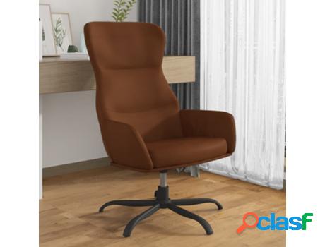 Sillón VIDAXL de relax Marrón (Cuero artificial - 70 x 77