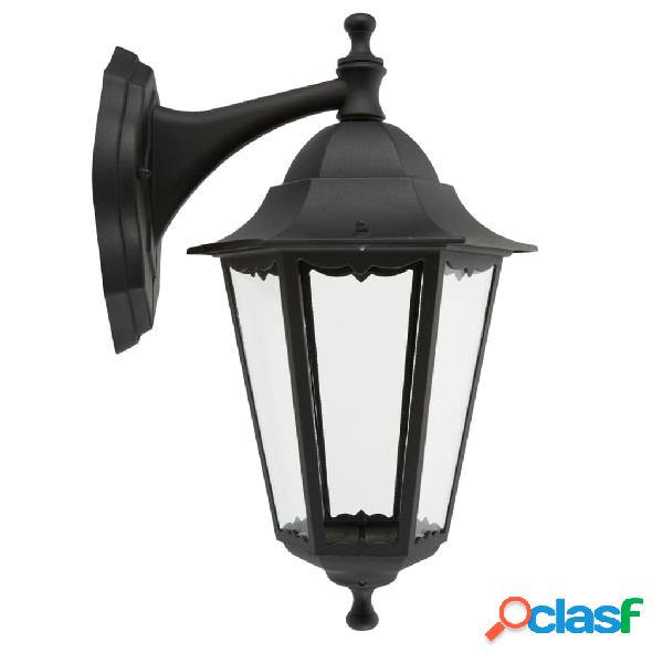 Smartwares Lámpara de pared 60 W negra CLAS5000.029
