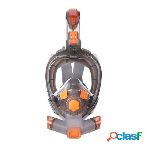 Snorkel Full Face Cover con tubo de Snorkel seco plegable