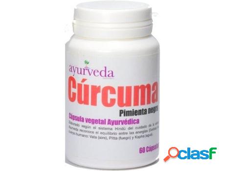Suplemento Alimentar AYURVEDA Curcumina Con Pimienta (60