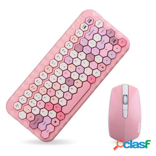 Teclado mecánico inalámbrico Ratón Teclado de tapa