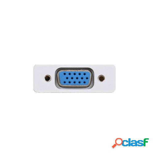 Tipo-C a hembra Adaptador de cable adaptador VGA USB-C a VGA
